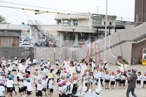 シャボン玉ショー!